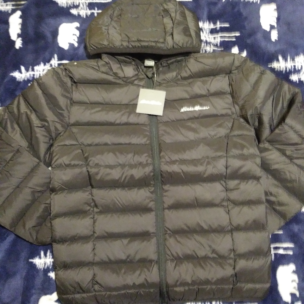 Brand New Eddie Bauer Kids Hooded Puffy Coat